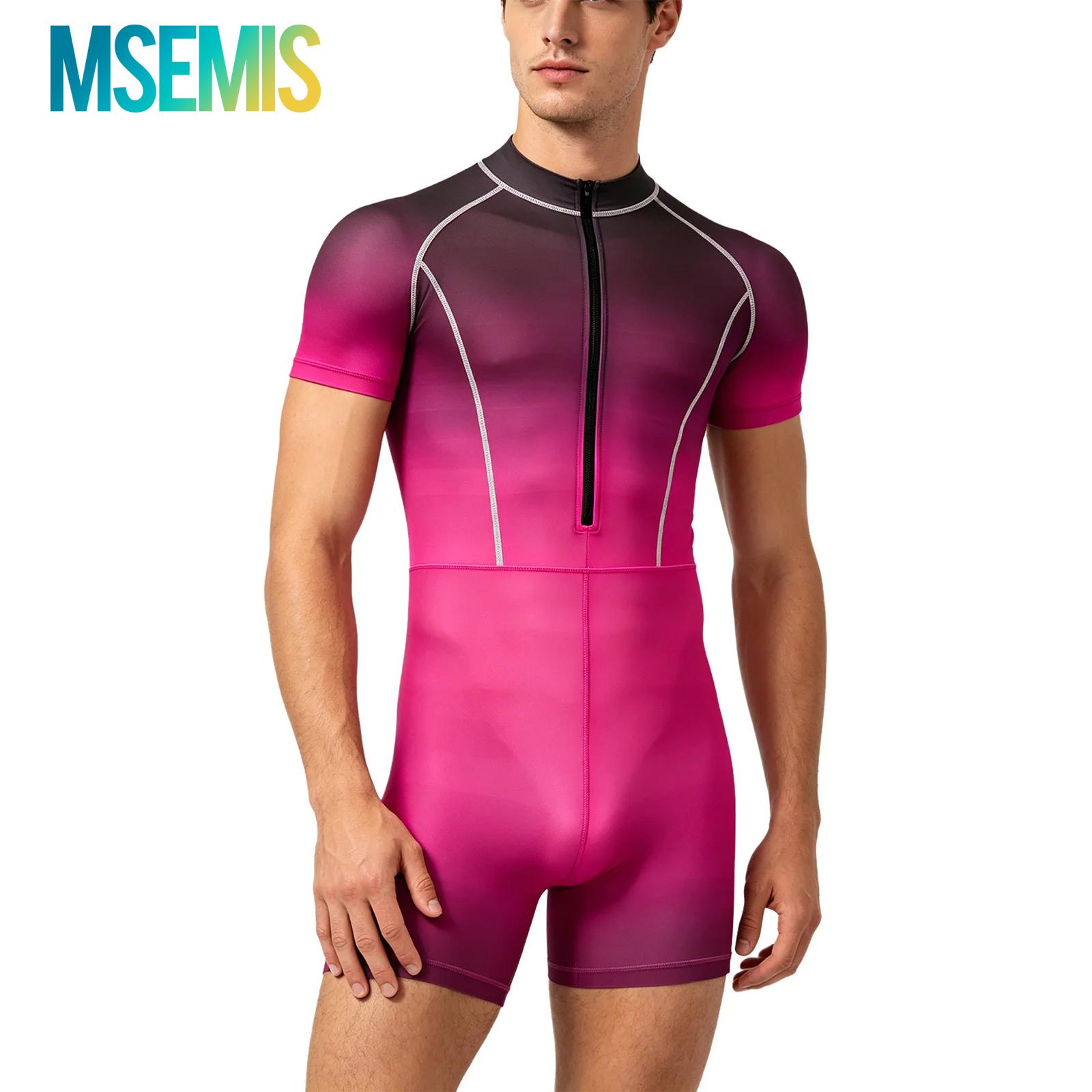 Wetsuit Men - بدلة سباحة رجالية قطعة واحدة بتدرج