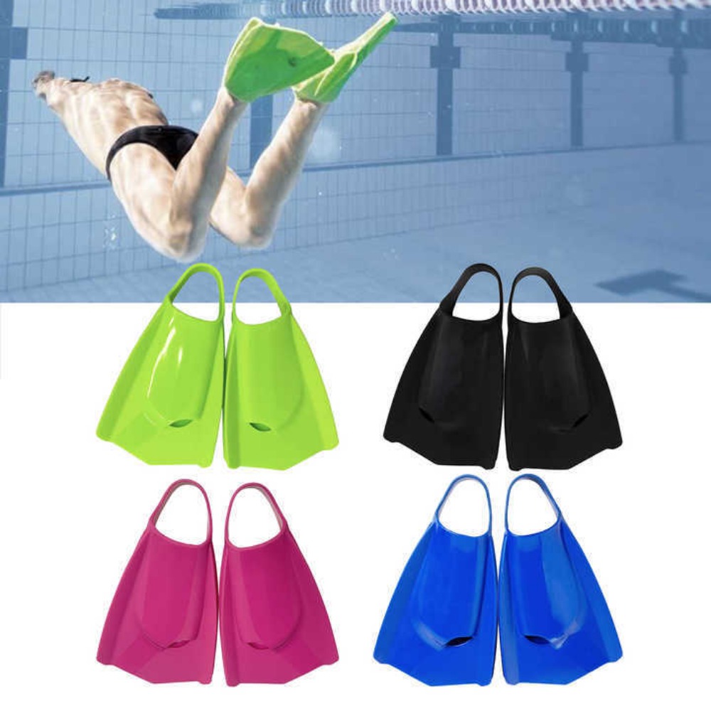 Swim Fins - زعانف سباحة من السيليكون للبالغين والأطفال،