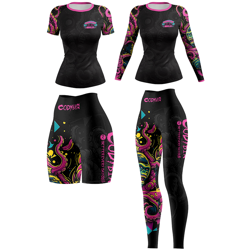 Rash Guard - طقم راش جارد نسائي من كودي