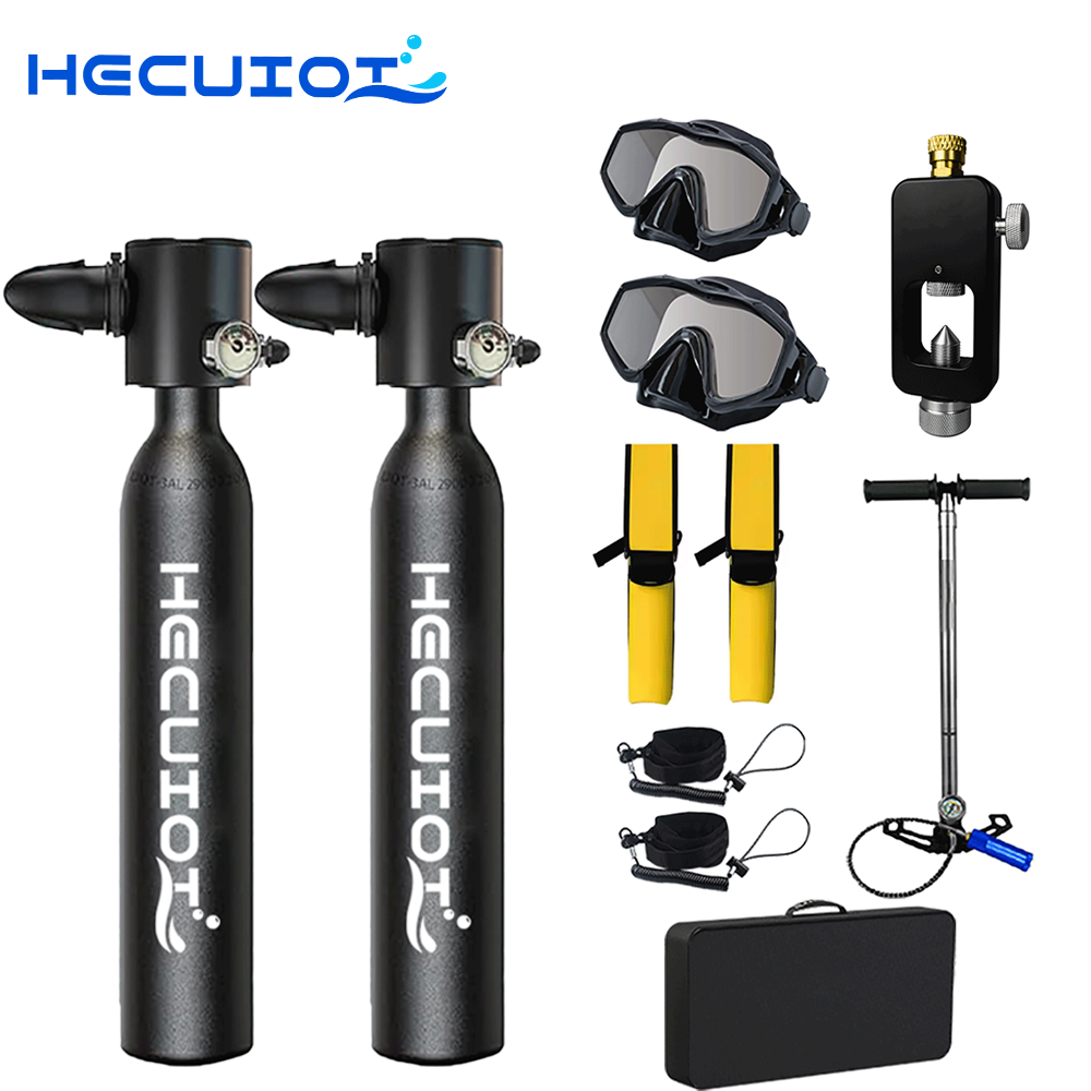Snorkel Set - HECUIOI خزان سكوبا صغير معدات غطس