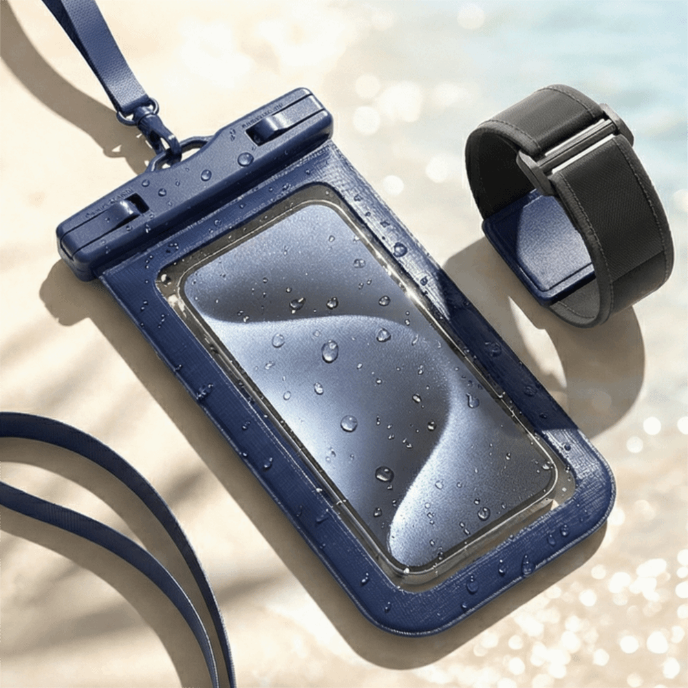 حقيبة هاتف مقاومة للماء بحزام  - مراجعة Dry Bag Waterproof وسعره