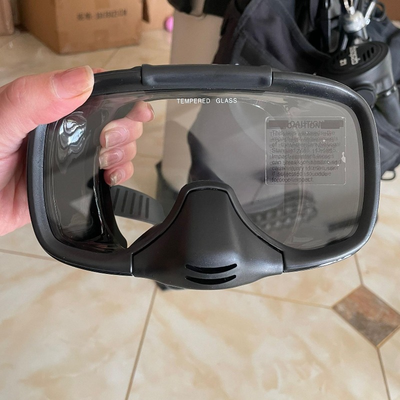 نظارات غوص مضادة للضباب، نظارا - مراجعة Diving Mask وسعره
