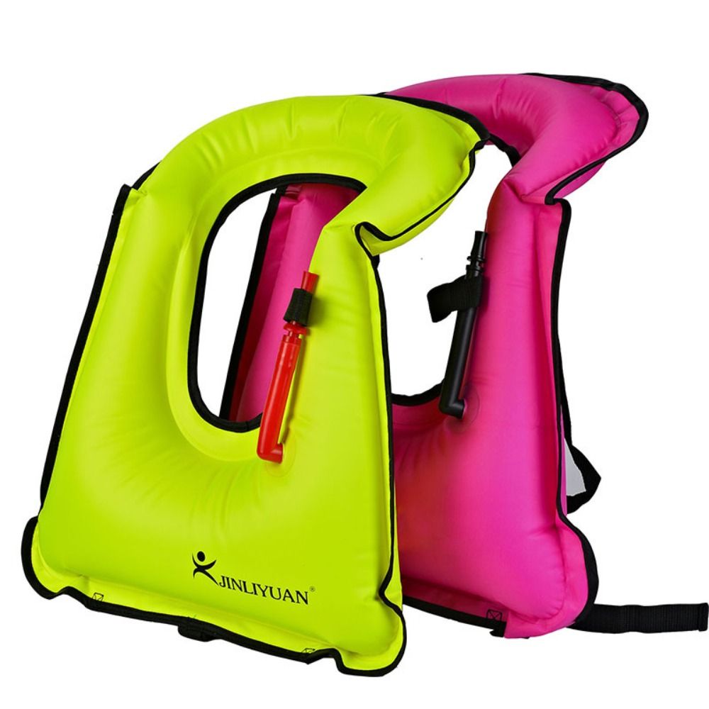 سترة سباحة قابلة للنفخ للسلامة - مراجعة Life Jacket وسعره