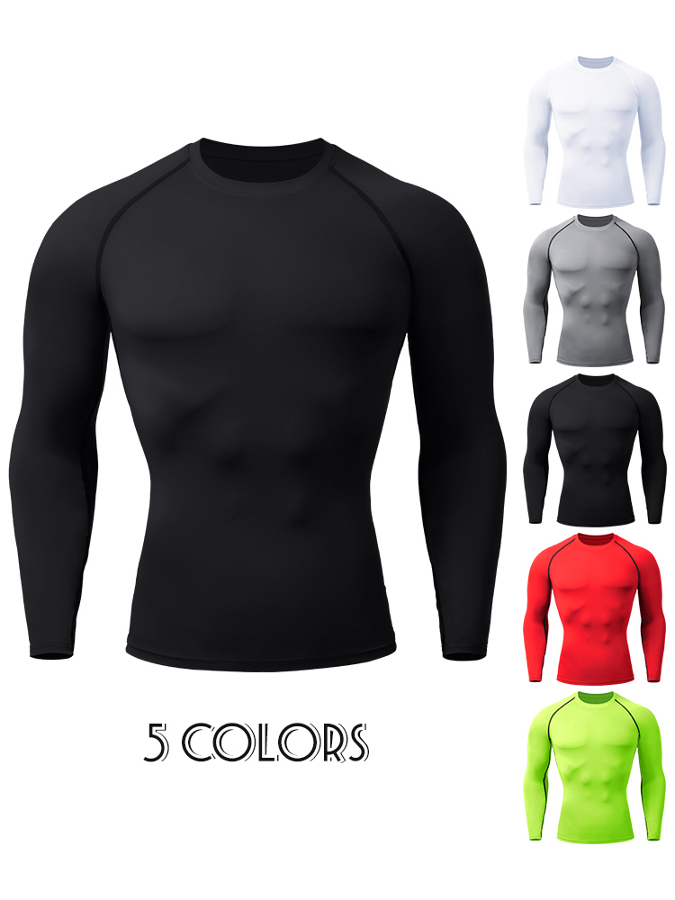 قمصان ضاغطة للرجال سريعة الجفا - مراجعة Rash Guard وسعره