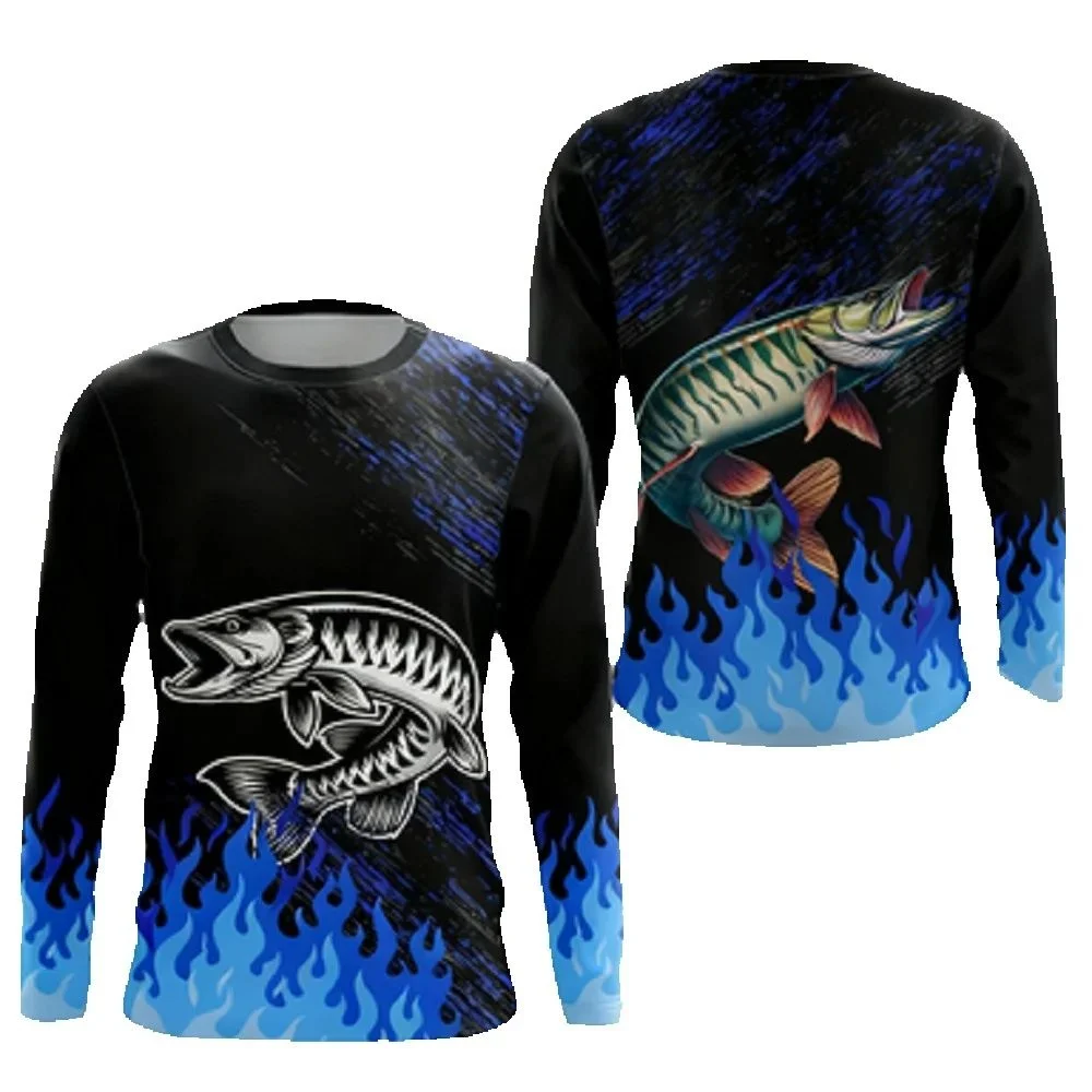قميص صيد للرجال بأكمام طويلة،  - مراجعة Rash Guard وسعره