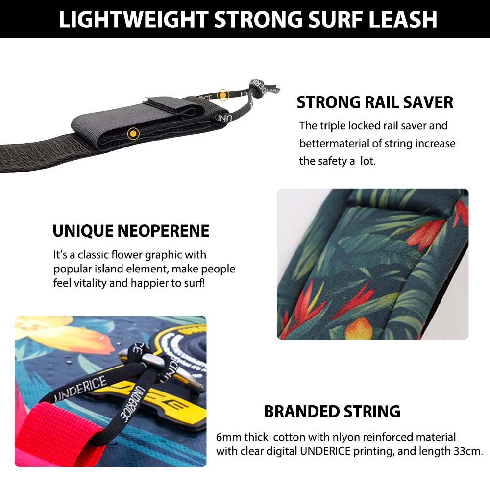 حبل ربط للوح التجديف (SUP) بسم - مراجعة Surfboard Leash وسعره