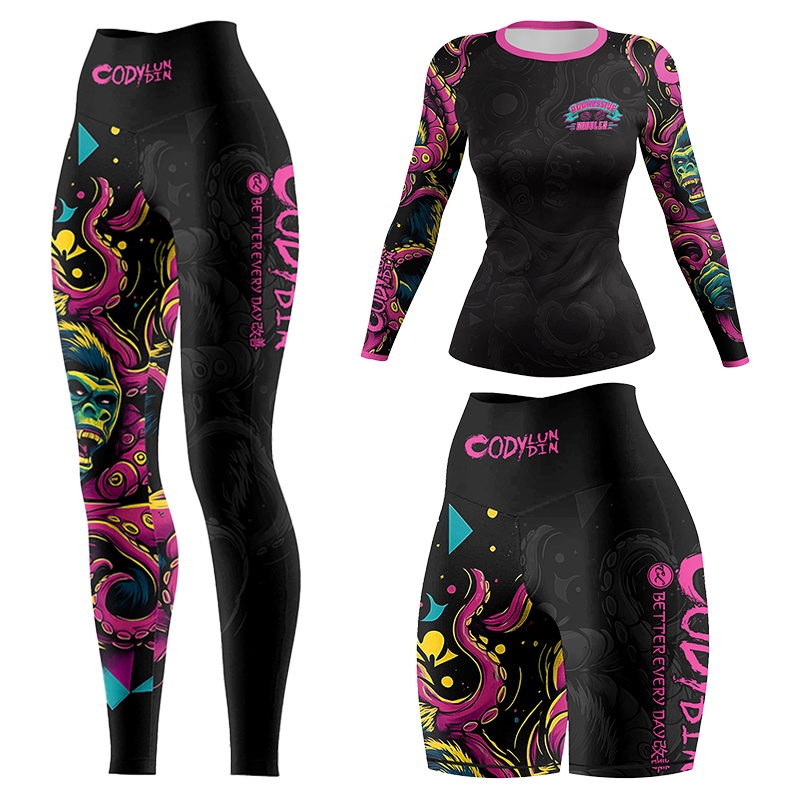 طقم راش جارد نسائي من كودي لون - مراجعة Rash Guard وسعره