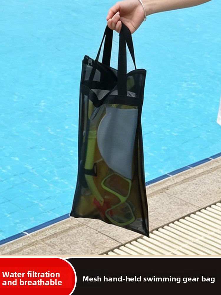 حقيبة تخزين شبكية محمولة بسحاب - مراجعة Snorkeling Gear وسعره