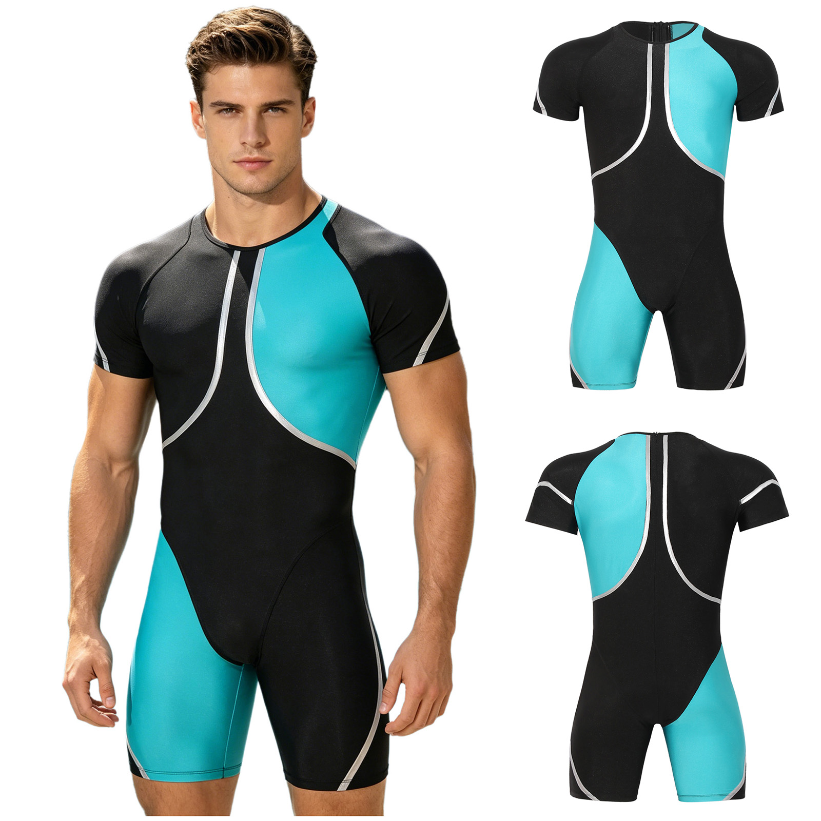 بدلة سباحة رجالية قطعة واحدة ب - مراجعة Wetsuit Men وسعره