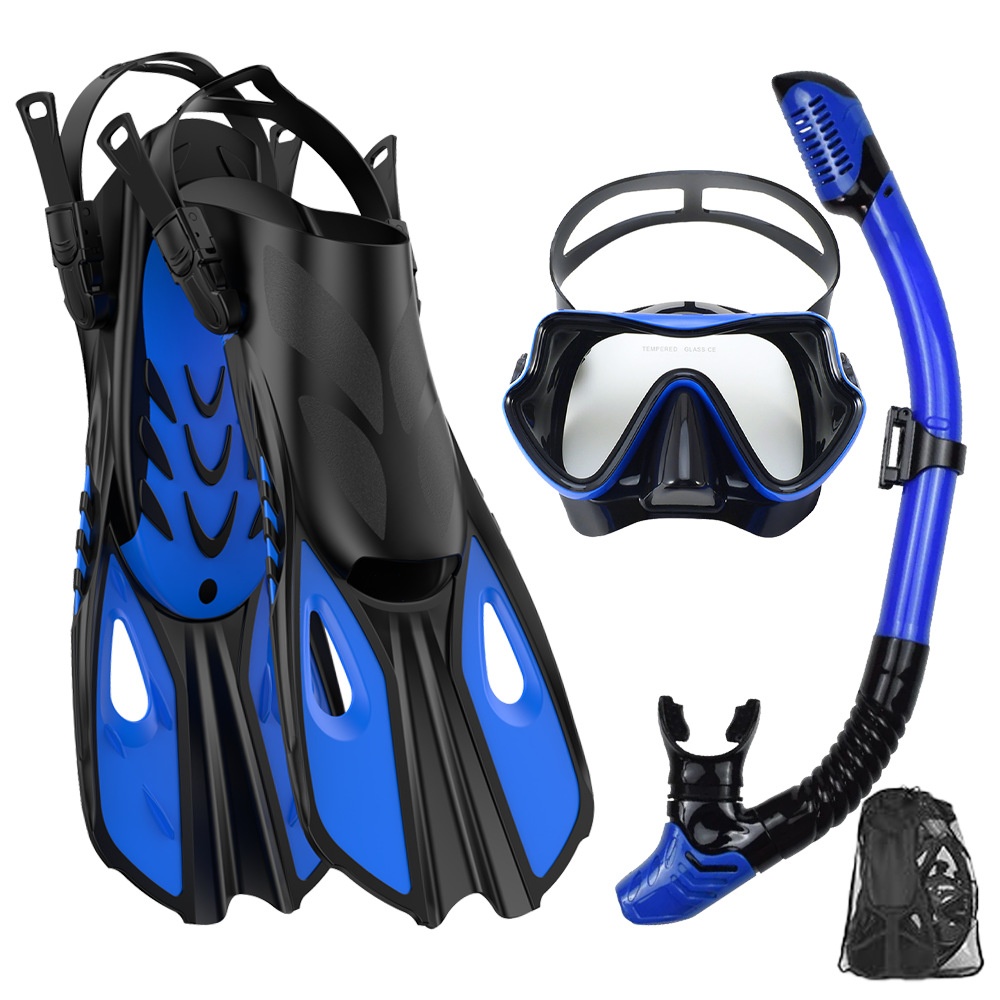 طقم غوص وسباحة: قناع غوص وغصّة - مراجعة Swim Fins وسعره
